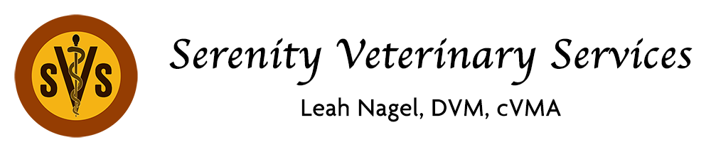 Serenity Veterinary Services, Leah Nagel, DVM, cVMA